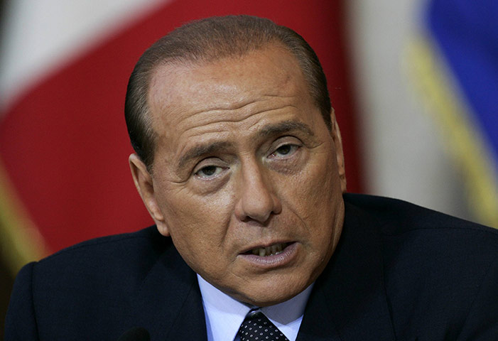 Berlusconi Surgery: Italian Prime Minister Silvio Berlusconi in 2004