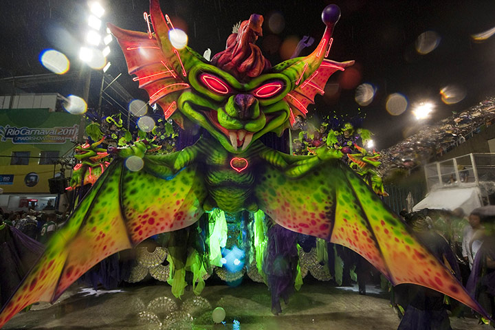 Rio carnival: Grande Rio samba school