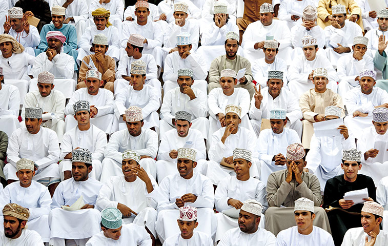 24 hours in pictures: 10,000 vacancies for new policemen in Oman