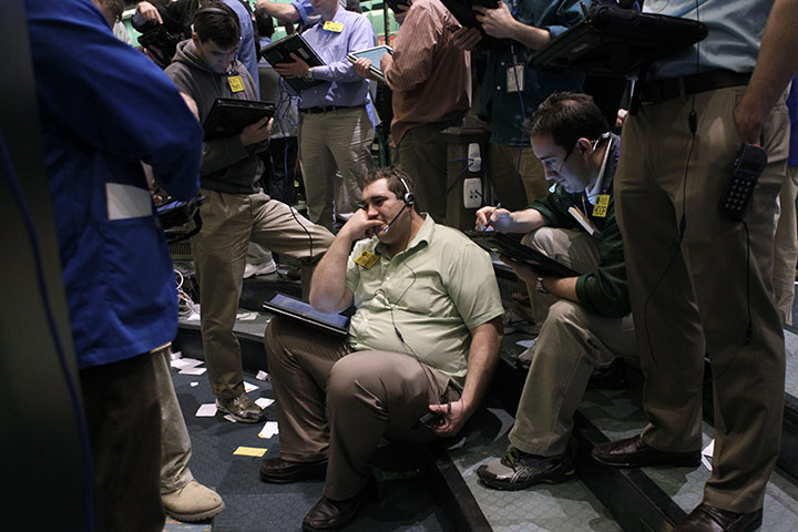 24 hours in pictures: New York Mercantile Exchange