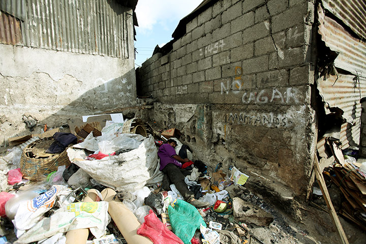 Guatemala city: Street children