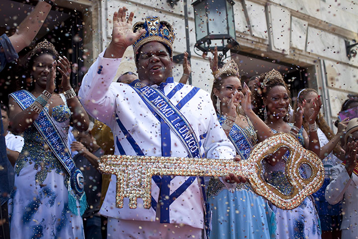 from the agencies : King Momo