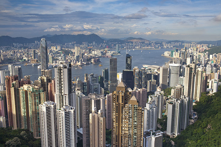 Business Week in Pictures: Hong Kong skyline