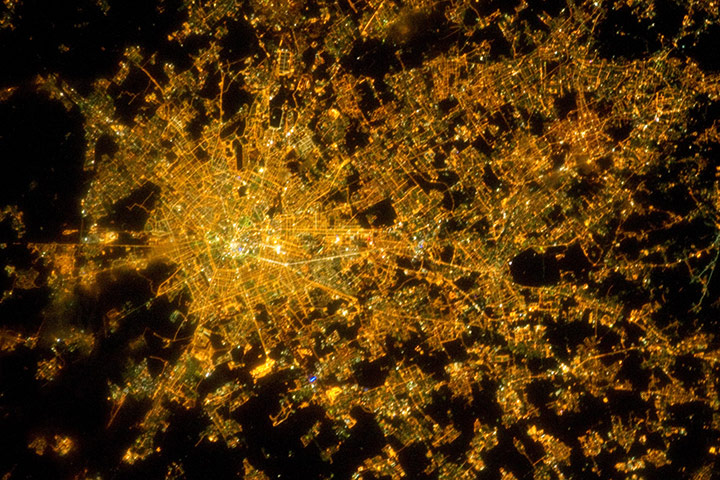 Satellite Eye on Earth: The metropolitan area of Milan, Italy