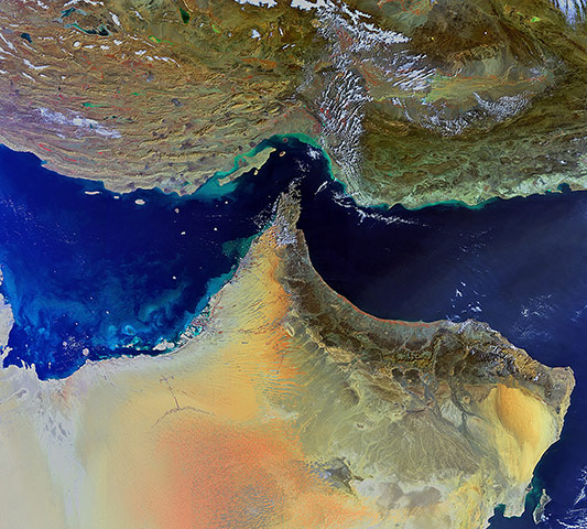 Satellite Eye on earth: Arabian Peninsula