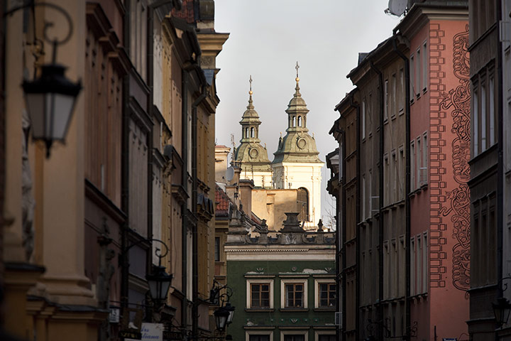 David Levene in Poland: The Old Town in Warsaw