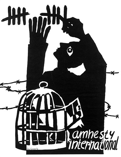 Amnesty posters: 1969 GENERAL Amnesty International Poster