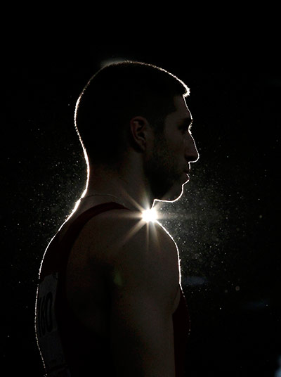 24 hours in pictures: Krisztian Berki at Artistic Gymnastics European Championships, Berlin