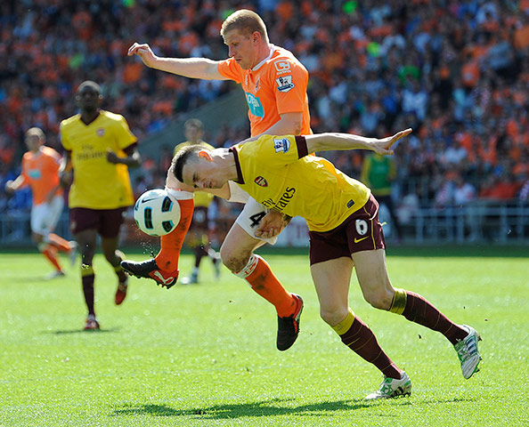 Blackpool v Arsenal 1-3: Blackpool v Arsenal