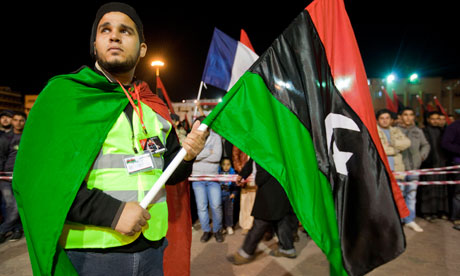 libyan rebels in Benghazi