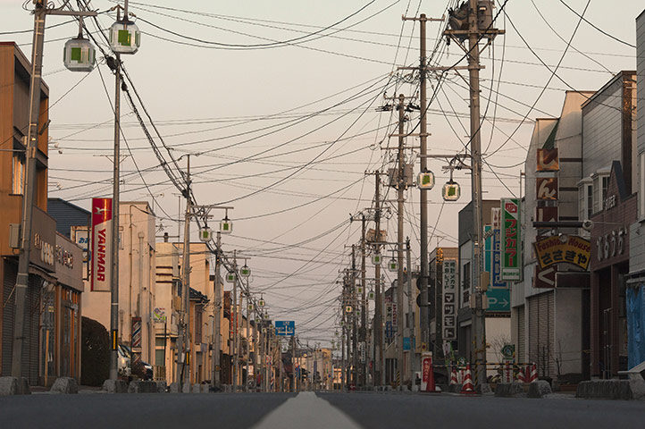 Fukushima disaster: Deserted Streets In Nuclear Exclusion Zone As Towns Are Abandoned