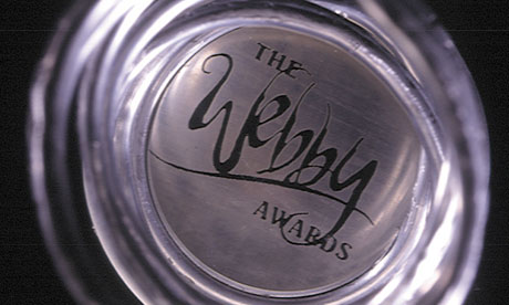 the webby awards. Up for grabs: A Webby award