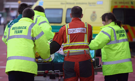A&E department at Queen Elizabeth hospital in Birmingham