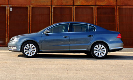 blue vw passat