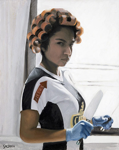 BP Portrait Award: Mrs. Cerna by Sertan Saltan