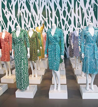 Diane von Furstenberg: wrap dresses