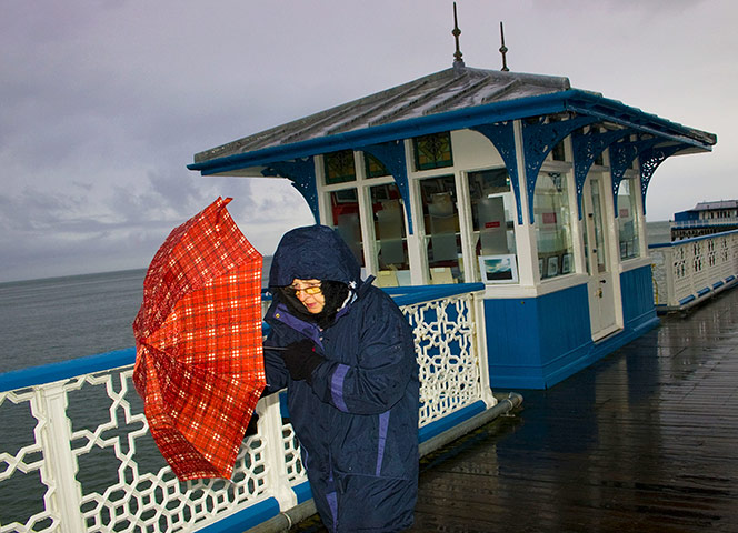 In Pictures: elements: Llandudno pier