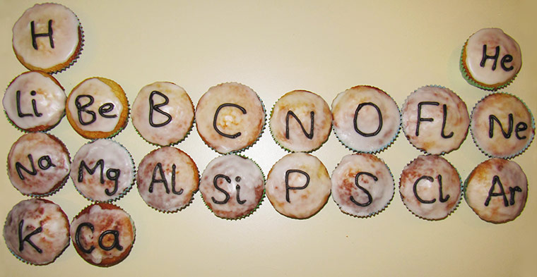 In Pictures: elements: chemical cupcakes