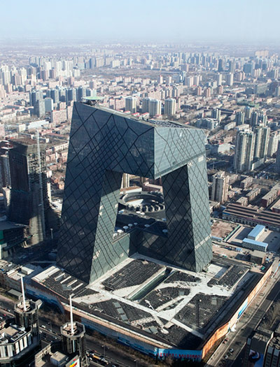 10 best: tall buildings: CCTV, Beijing