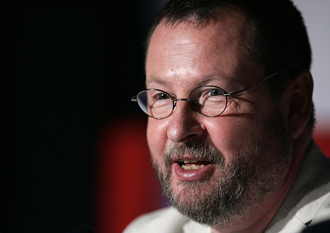Cannes Competition Films: Lars Von Trier speaks during a press conference