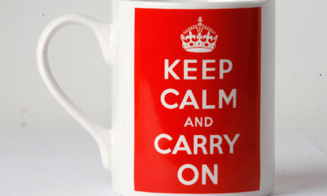 keep calm and carry on mug