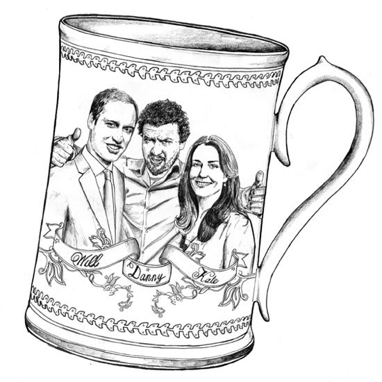 royal wedding mugs for sale. Royal Wedding: The snobs will