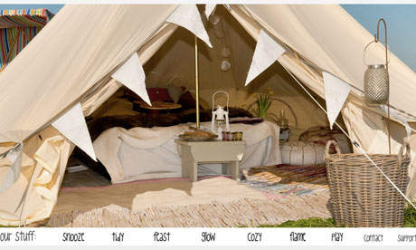 glam camping company