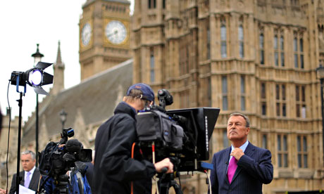 outside broadcast team