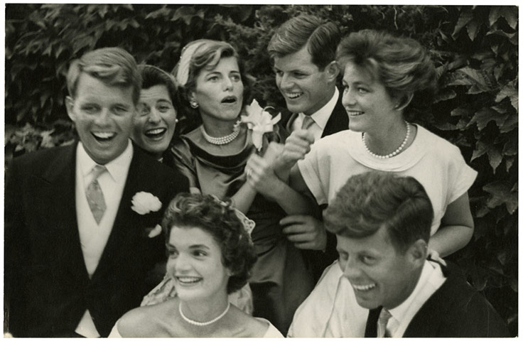 John G Morris auction: Jackie and the Kennedys, wedding day in Newport