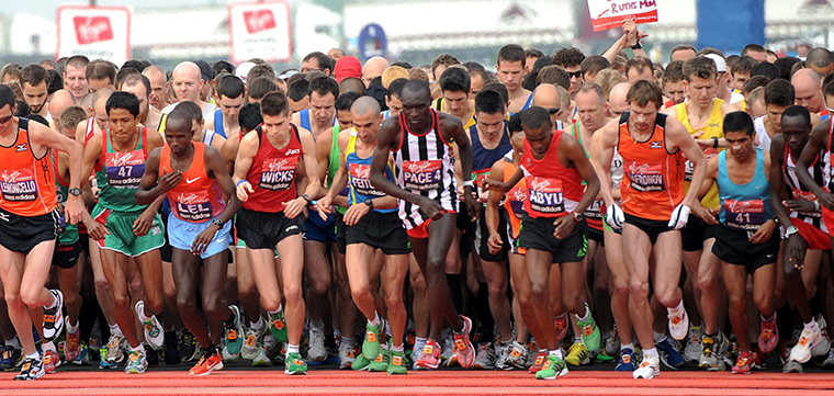 marathon: Athletics - 31st Virgin London Marathon