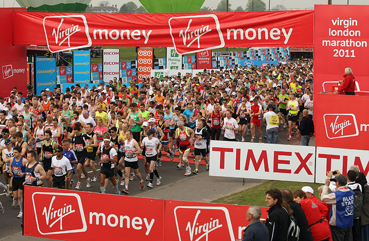 marathon: Virgin London Marathon 2011