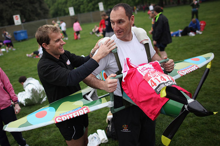 marathon: Virgin London Marathon 2011