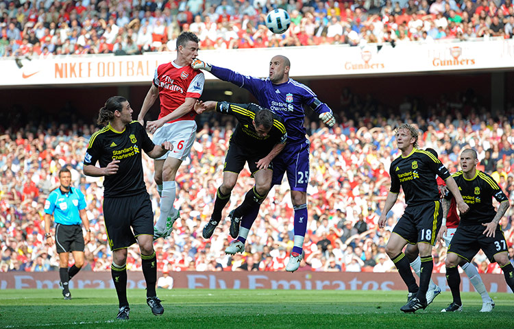 football: Arsenal v Liverpool
