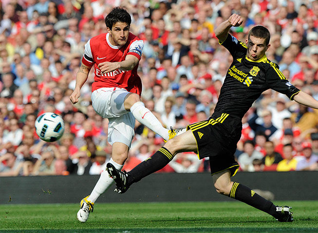 football: Arsenal v Liverpool