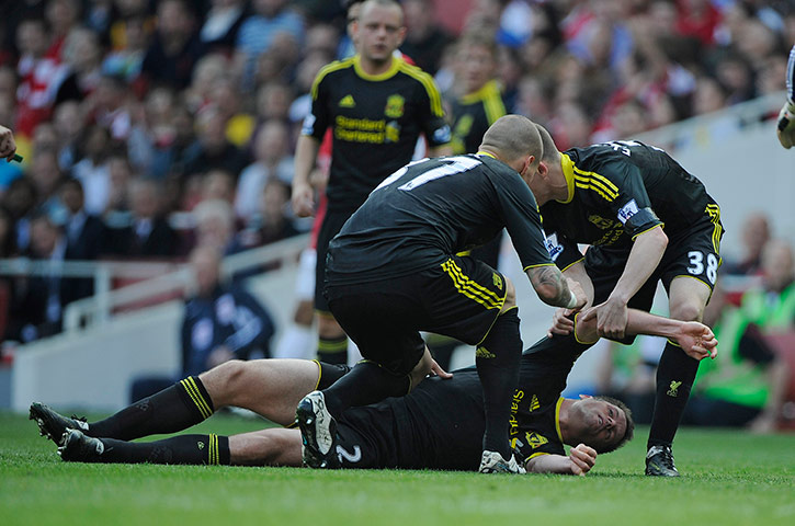 football: Arsenal v Liverpool