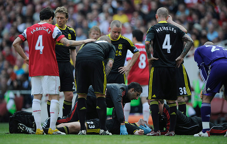 football: Arsenal v Liverpool