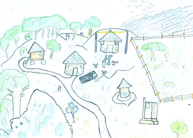 Exhibition at LSE: Picturing Life as a Young Carer in Africa