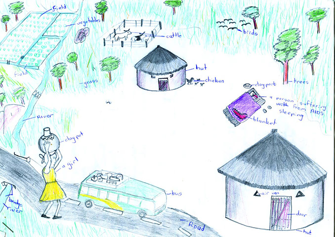 Exhibition at LSE: Picturing Life as a Young Carer in Africa