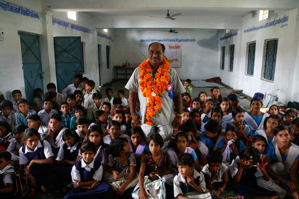 High school teacher in Madhya Pradesh