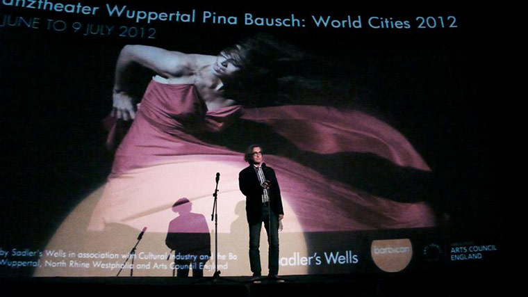 Week in pics: Wim Wenders: At the launch of the Pina Bausch marathon for the Olympics in London
