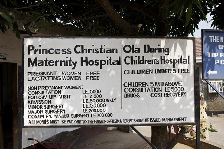 Sierra Leone : Free healthcare