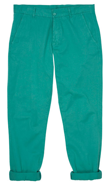 Key trends: green: Chinos