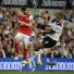Spurs v Arsenal: Cesc Fabregas and Tom Huddlestone clash