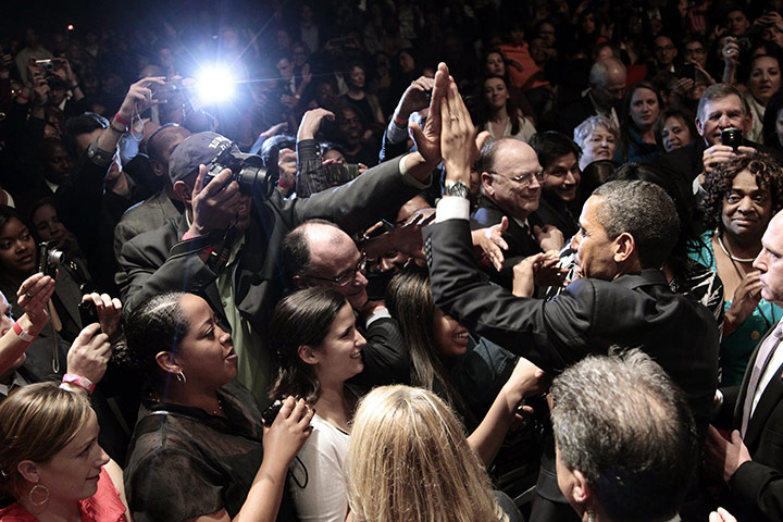 24 hours in pictures: Barack Obama 