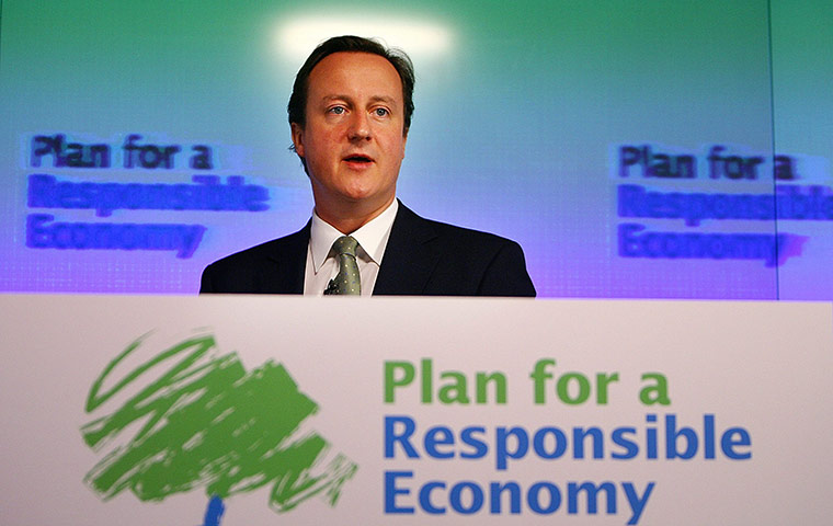 Tory green policy: David Cameron Attacks Brown`s Handling Of The Economy