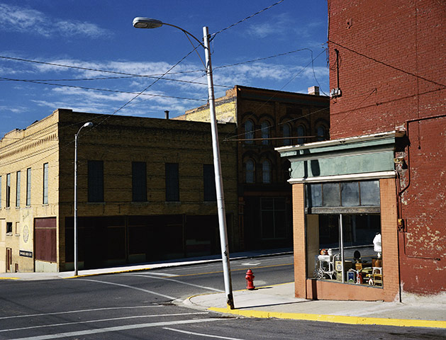 Wim Wenders: Street Corner Butte, Montana, 2003 