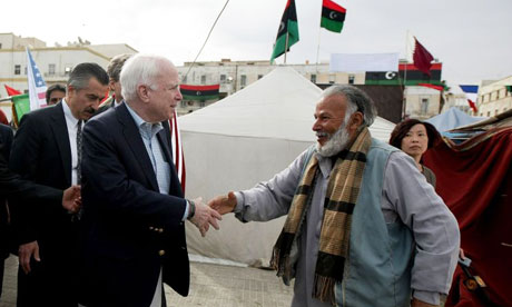 John mcCain in Libya