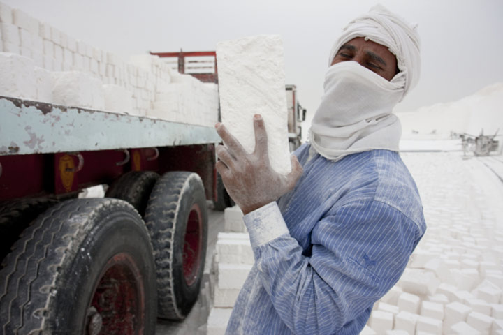 Labour Day  : Egyptian quarry workers