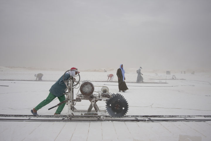 Labour Day  : Egyptian quarry workers