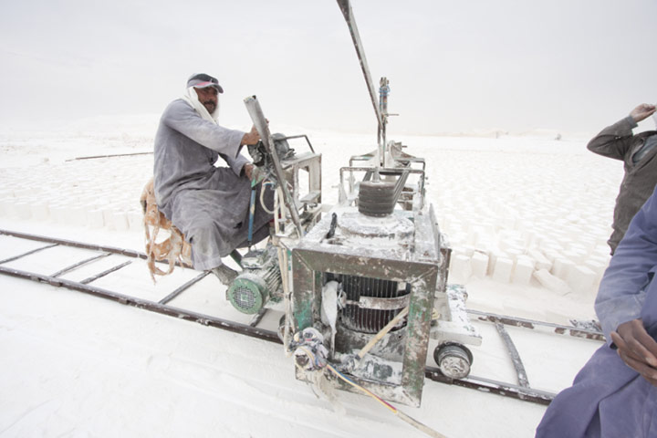 Labour Day  : Egyptian quarry workers